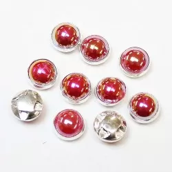Plastic buttons 8,5x6 mm 10 psc. (PP0820)