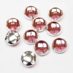 Plastic buttons 8,5x6 mm 10 psc. (PP0821)