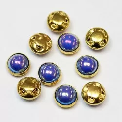 Plastic buttons 8,5x6 mm 10 psc. (PP0824)