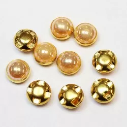 Plastic buttons 8,5x6 mm 10 psc. (PP0825)