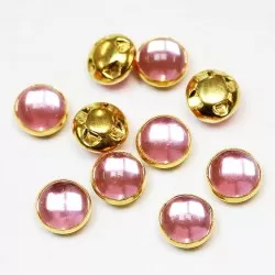 Plastic buttons 8,5x6 mm 10 psc. (PP0828)