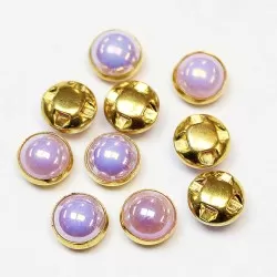Plastic buttons 8,5x6 mm 10 psc. (PP0830)