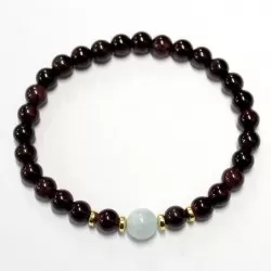 Garnet/Aquamarine/Hematite (130602)