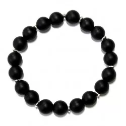 Men bracelet Agate/Hematite (201063)