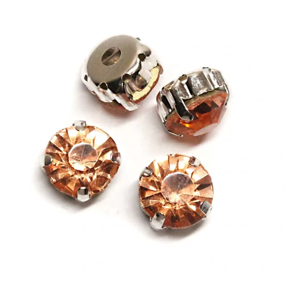 Sewing crystals 10mm 4 psc. (010131PK) 