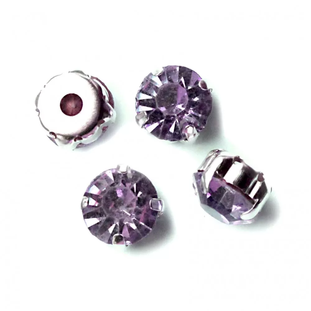 Sewing crystals 10mm 4 psc. (010134PK) 
