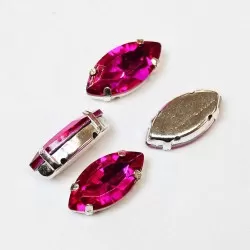 Sewing crystals 18x9x6mm 4 psc. (018102PK)