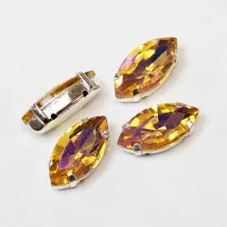 Sewing crystals 18x9x6mm 4 psc. (018103PK)
