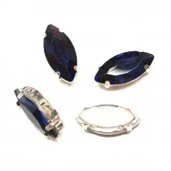 Sewing crystals 18x9x6mm 4 psc. (018111PK)