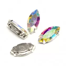 Sewing crystals 18x9x6mm 4 psc. (018118PK)