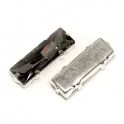 Sewing crystals 22x8x5mm 2 psc. (022102PK)