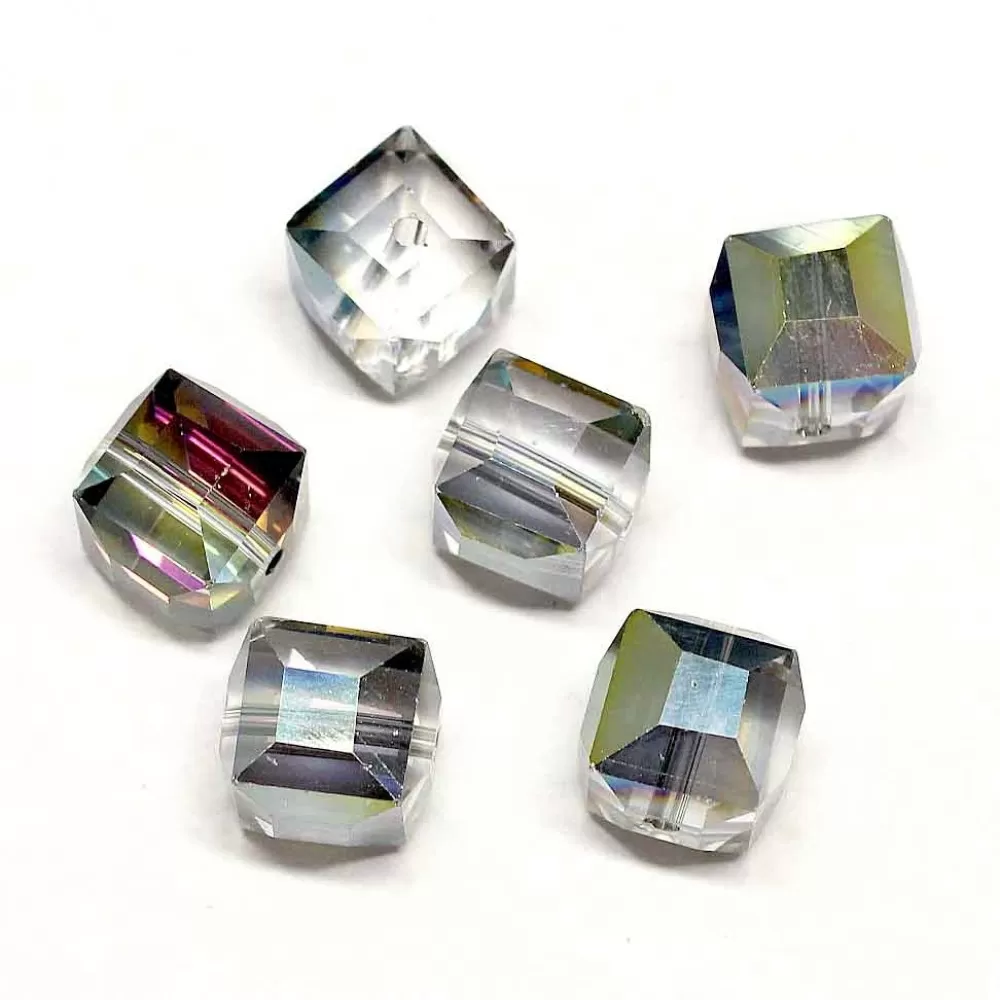 Glass crystals 10 mm 6pcs.(010005SK) Glass crystals 10 mm 6pcs.(010005SK)