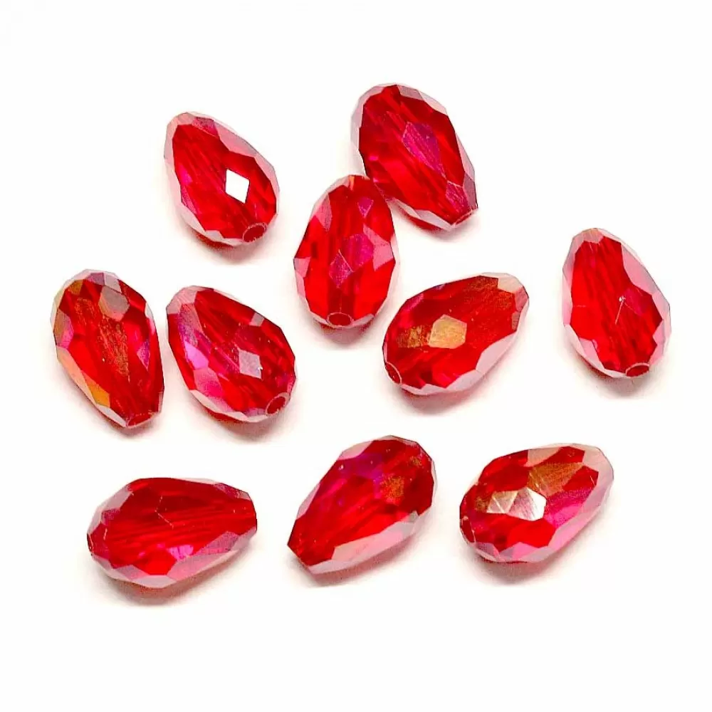 Glass crystals 12x8 mm 10 pcs.(012012SK) Glass crystals 12x8 mm 10 pcs.(012012SK)