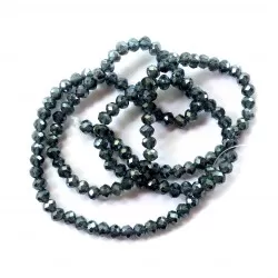 Glass crystals 3,5x2,5mm (003507RL)