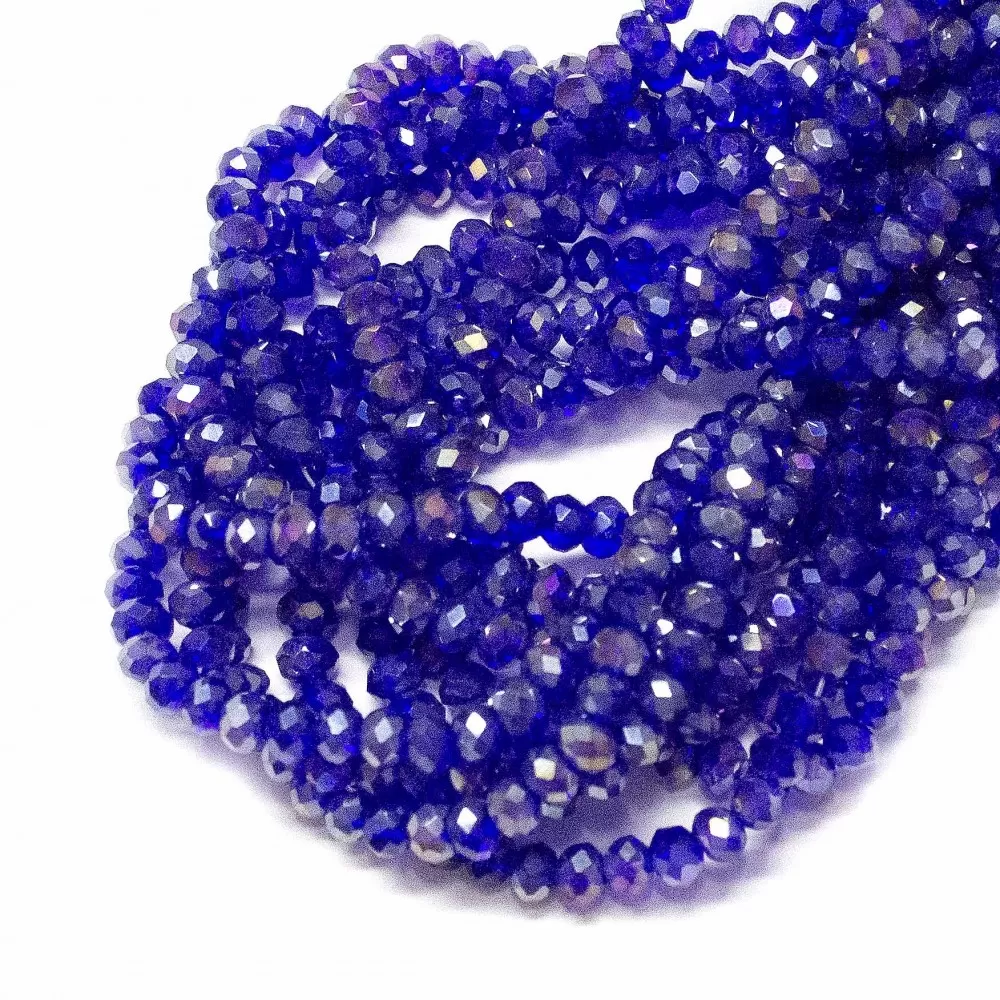 Glass crystals 3,5x2,5mm (003519RL)