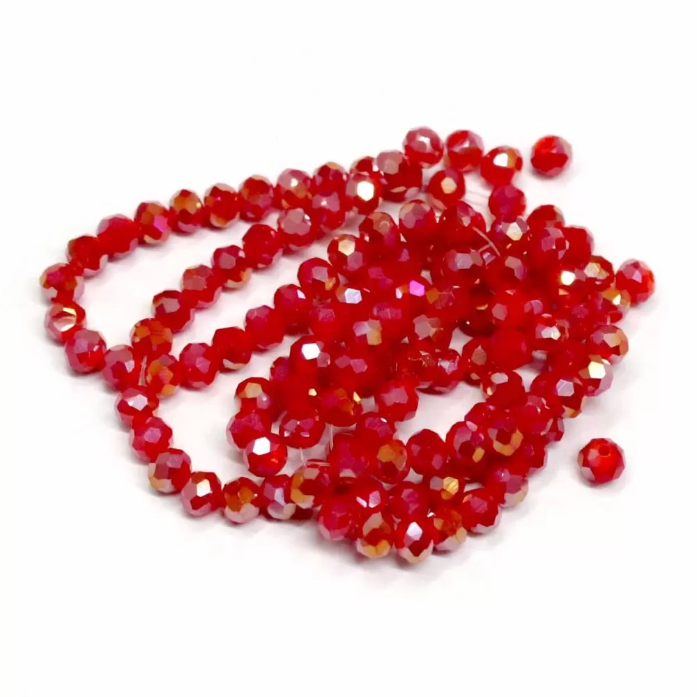 Glass crystals 4x3,5mm (004087RL) Glass crystals 4x3,5mm (004087RL)