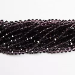 Glass crystals 4x3mm (004011RL)