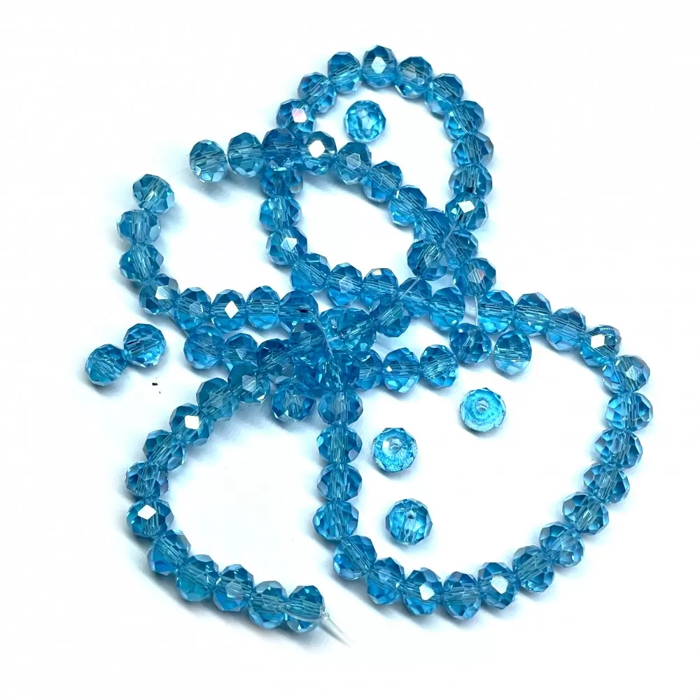 Glass crystals 6x5mm (006046RL) Glass crystals 6x5mm (006046RL)