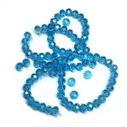 Glass crystals 6x5mm (006046RL)