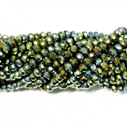 Glass crystals 6x5mm (006007RL)