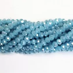 Glass crystals 6x5mm (006072RL)