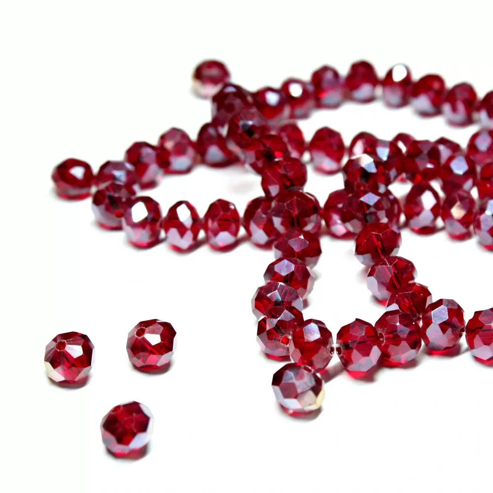 Glass crystals 8x6mm (008059RL) 