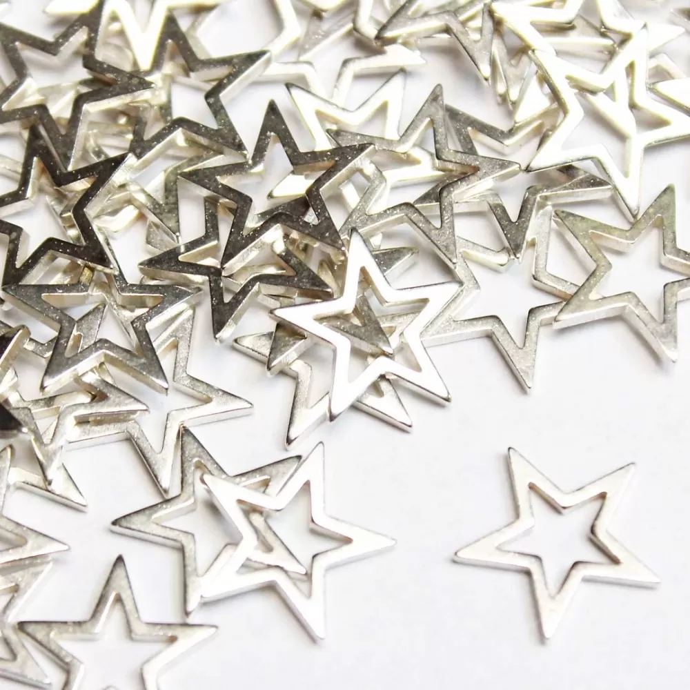 Silver pendant 10x10mm 1pcs. (401FS)