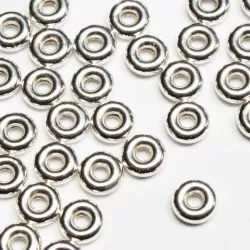 Silver rings 5x2mm 1pcs. (300FS)