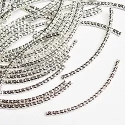 Silver spacer 40x2mm 1pcs. (518FS)