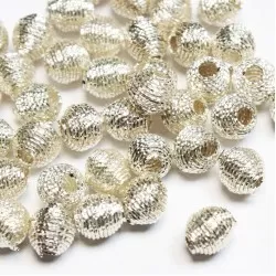Silver spacer 6mm 1pcs. (507FS)