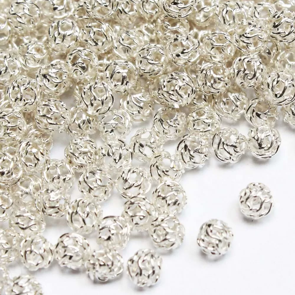 Silver spacer 4mm 1pcs. (512FS)