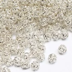 Silver spacer 4mm 1pcs. (512FS)