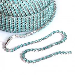 Rhinestone chain 2mmx1m (LK02028)