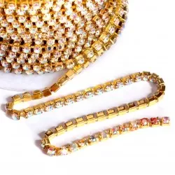 Rhinestone chain 3mmx1m (LK03003)